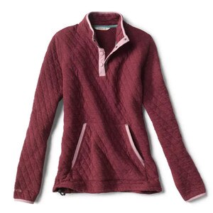 Orvis Outdoor Quilted Sweatshirt Women's in Port